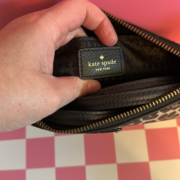 Kate Spade Grove Street Leopard Jane Crossbody Bag - Picture 9 of 9